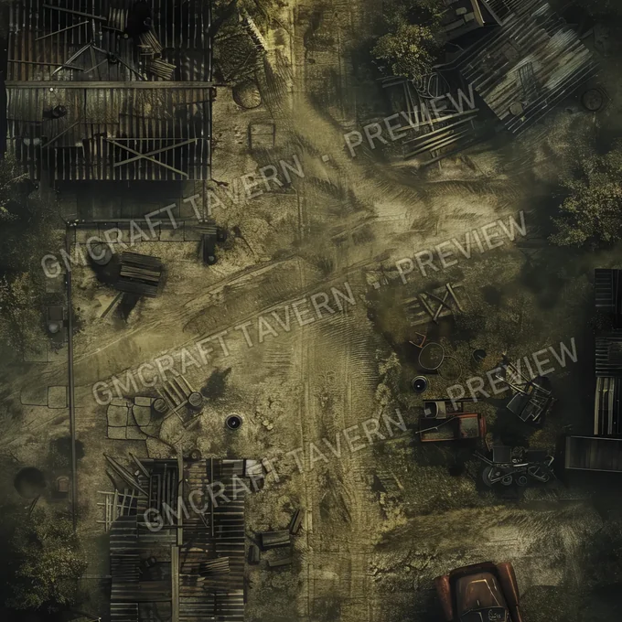 Aperçu de la battlemap Battlemap Fall