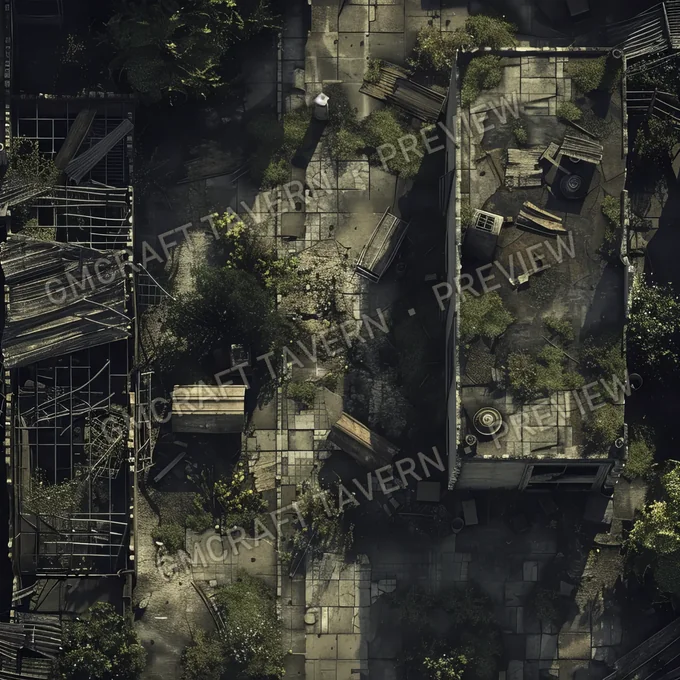 Aperçu de la battlemap Abandonned Mil Battlemap Sty