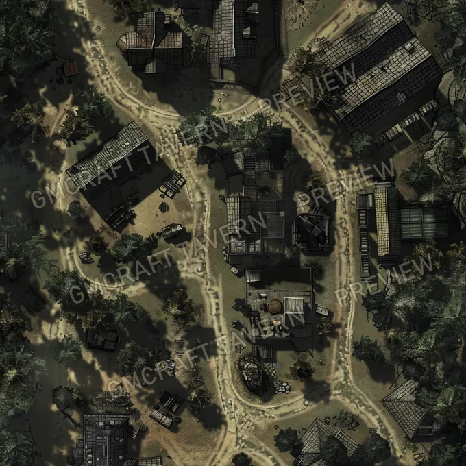 Aperçu de la battlemap Battlemap Fall
