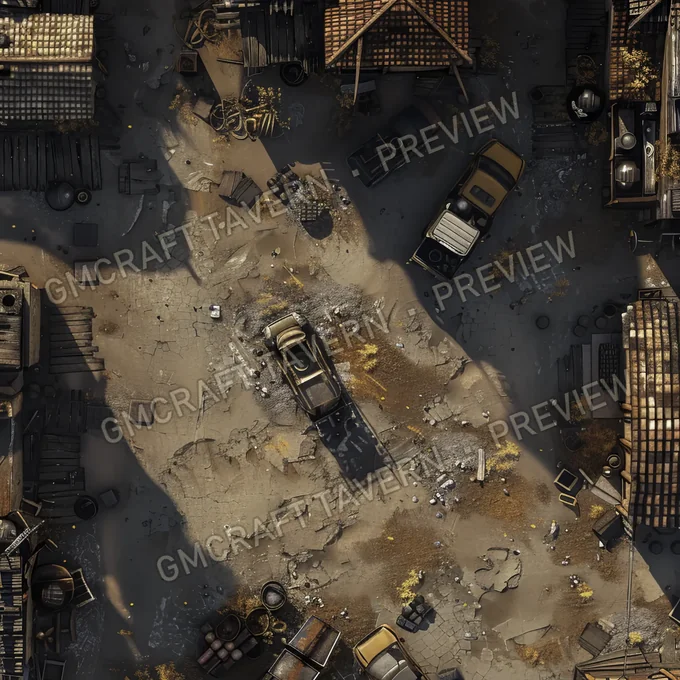 Aperçu de la battlemap Battlemap Fall