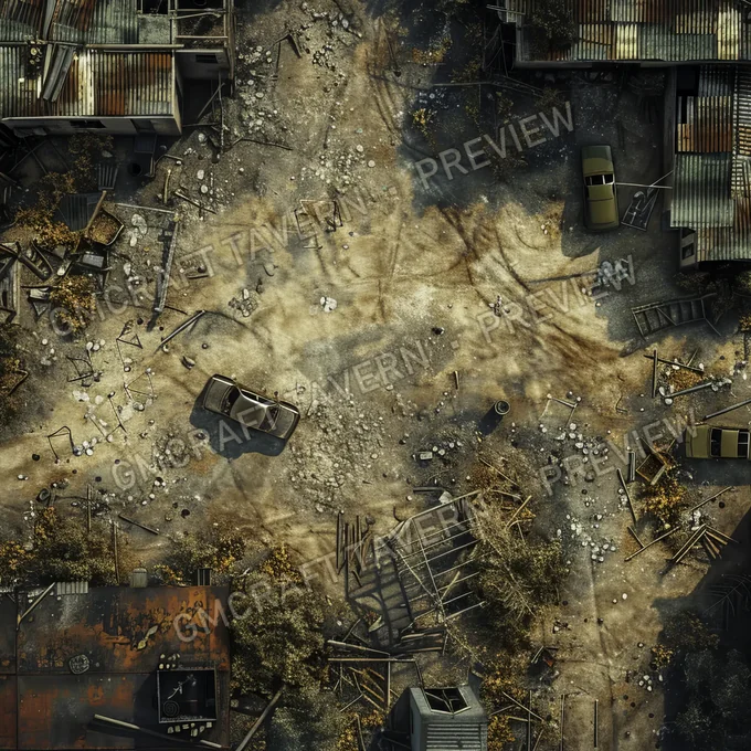 Aperçu de la battlemap Battlemap Style Style