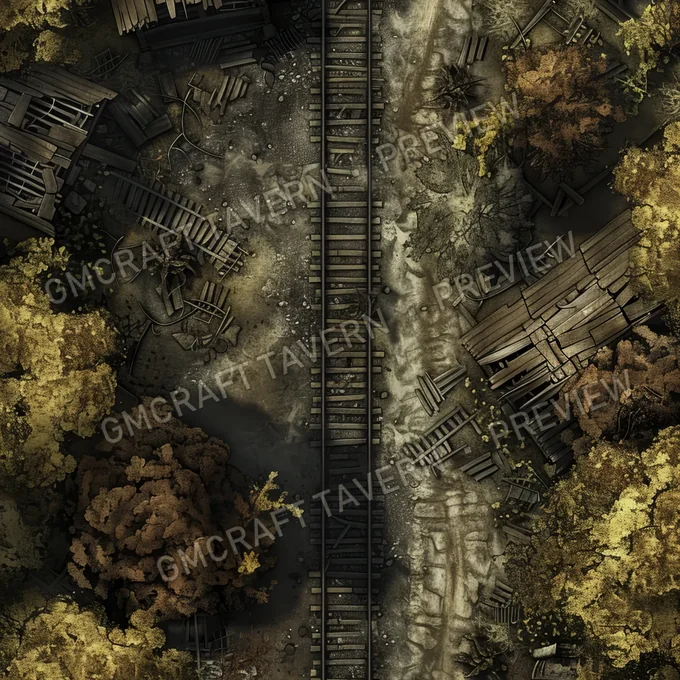 Aperçu de la battlemap Battlemap Fall
