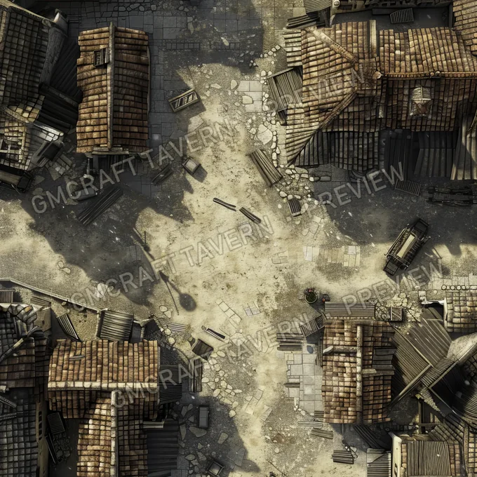 Aperçu de la battlemap Battlemap Fall