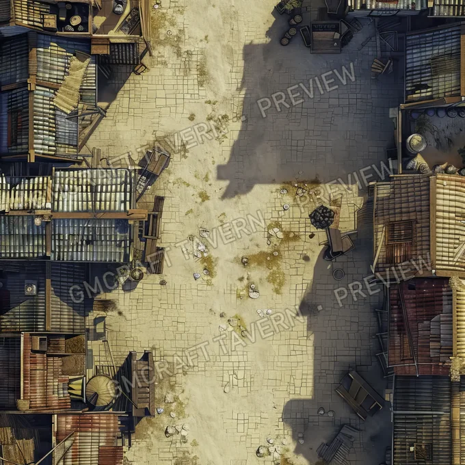 Aperçu de la battlemap Bounty Hunters Hav