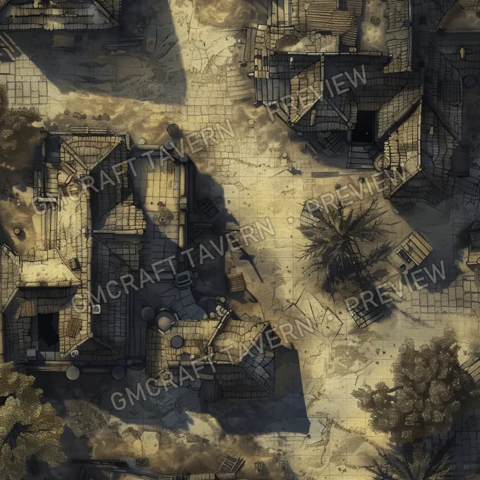 Aperçu de la battlemap Quarantine Zone
