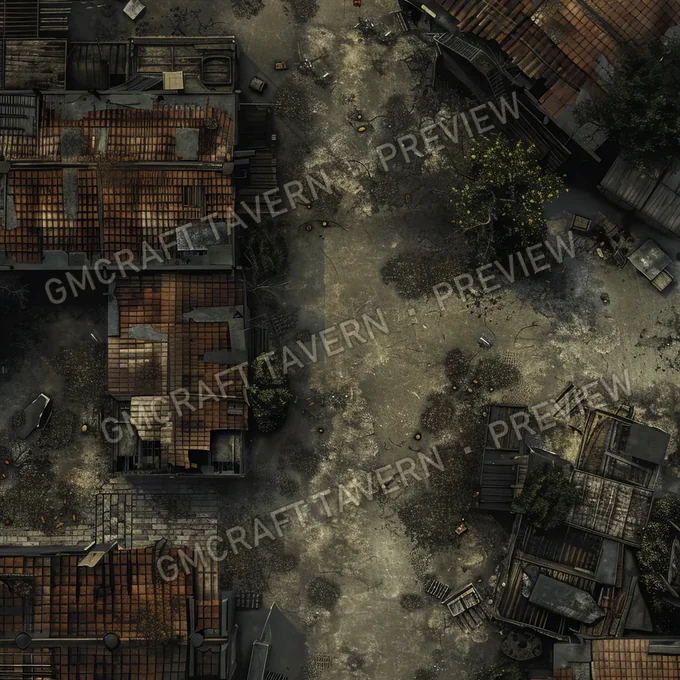 Aperçu de la battlemap Quarantine Zone