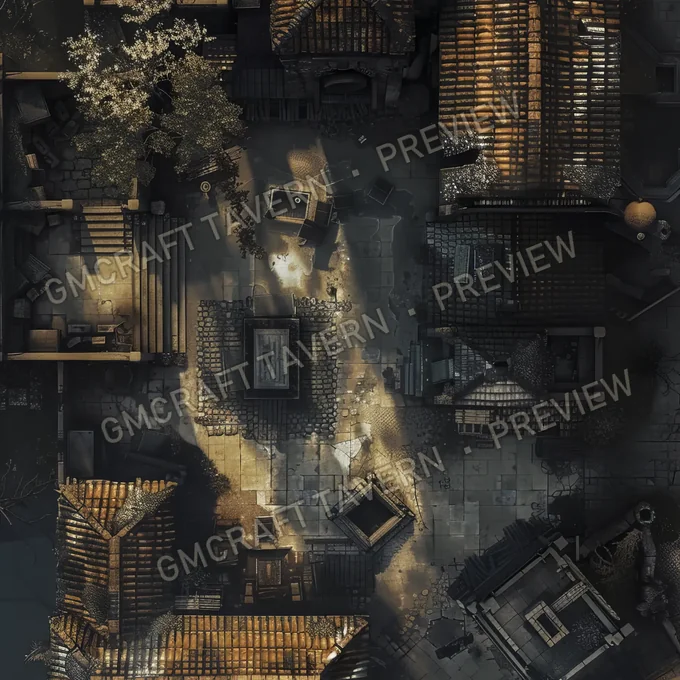 Aperçu de la battlemap Battlemap Fall