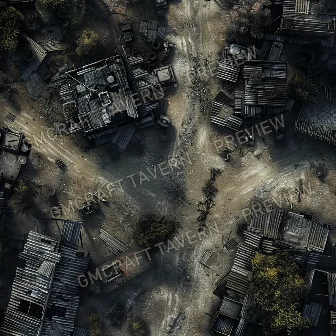 Aperçu de la battlemap Battlemap Fall