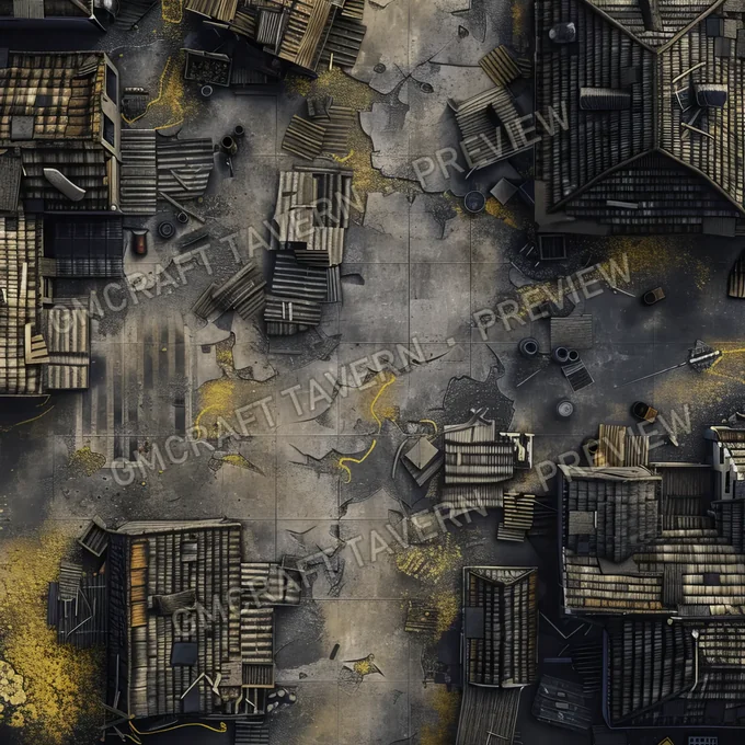 Aperçu de la battlemap Quarantine Zone In