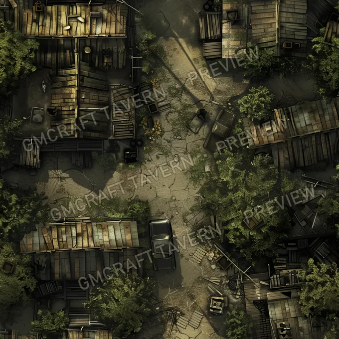Aperçu de la battlemap Battlemap Fall