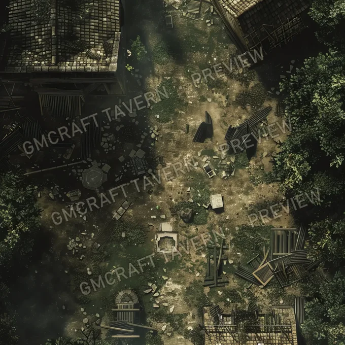 Aperçu de la battlemap Battlemap Fall