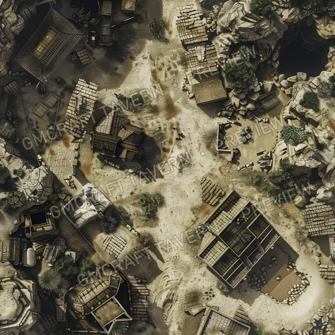 Aperçu de la battlemap Battlemap Fall