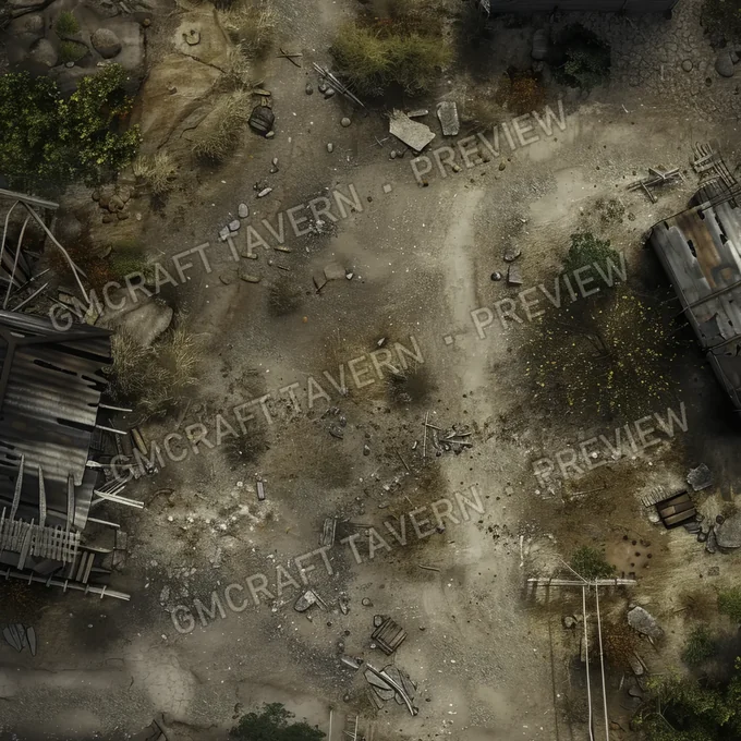 Aperçu de la battlemap Battlemap Fall