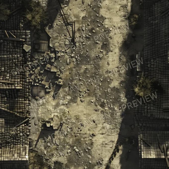 Aperçu de la battlemap Battlemap Fall