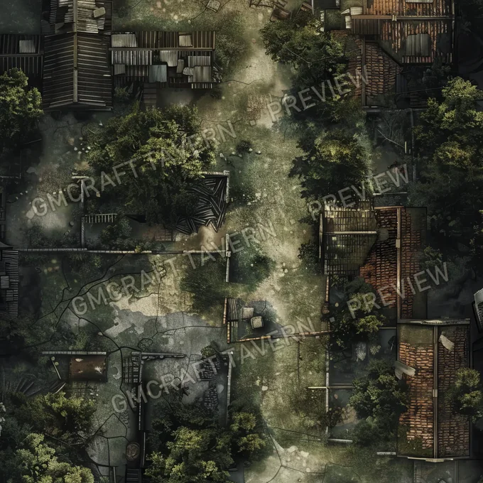 Aperçu de la battlemap Battlemap Fall