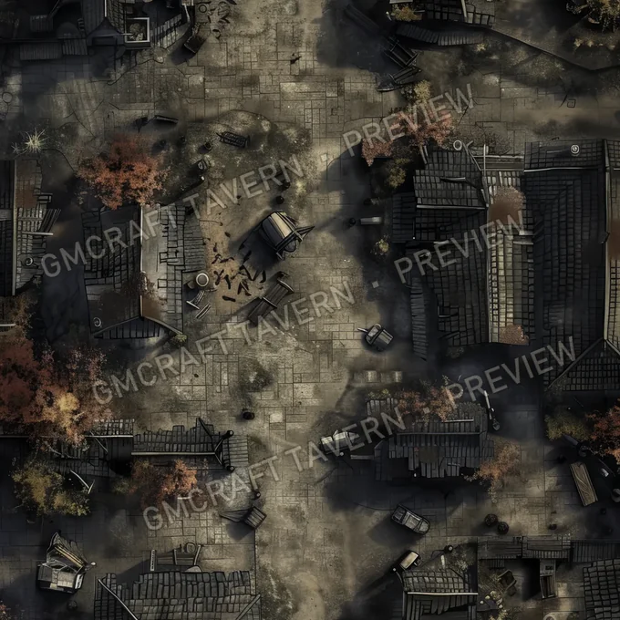 Aperçu de la battlemap Battlemap Fall
