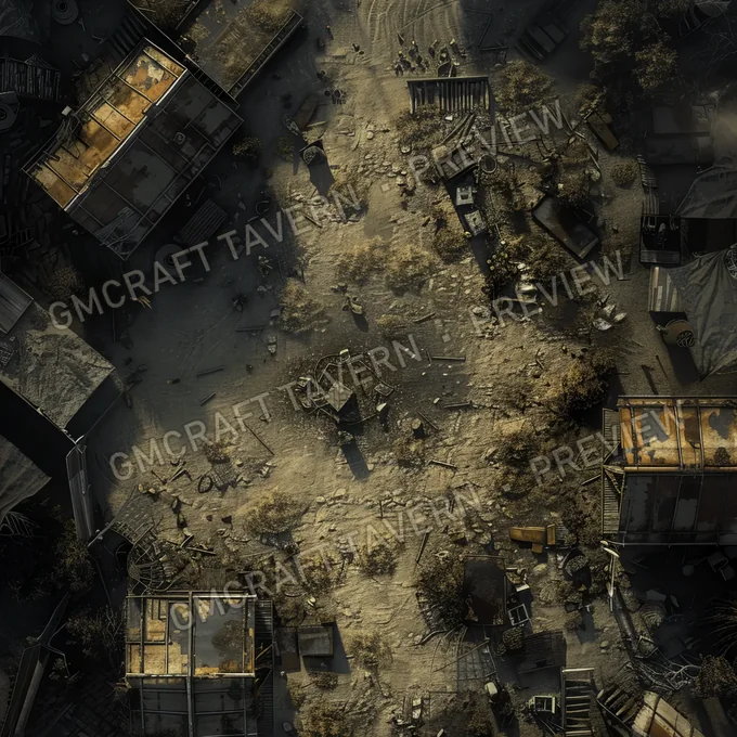 Aperçu de la battlemap Battlemap Fall