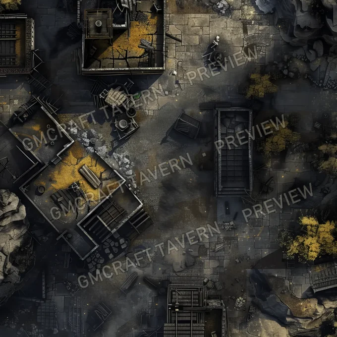 Aperçu de la battlemap Battlemap Fall
