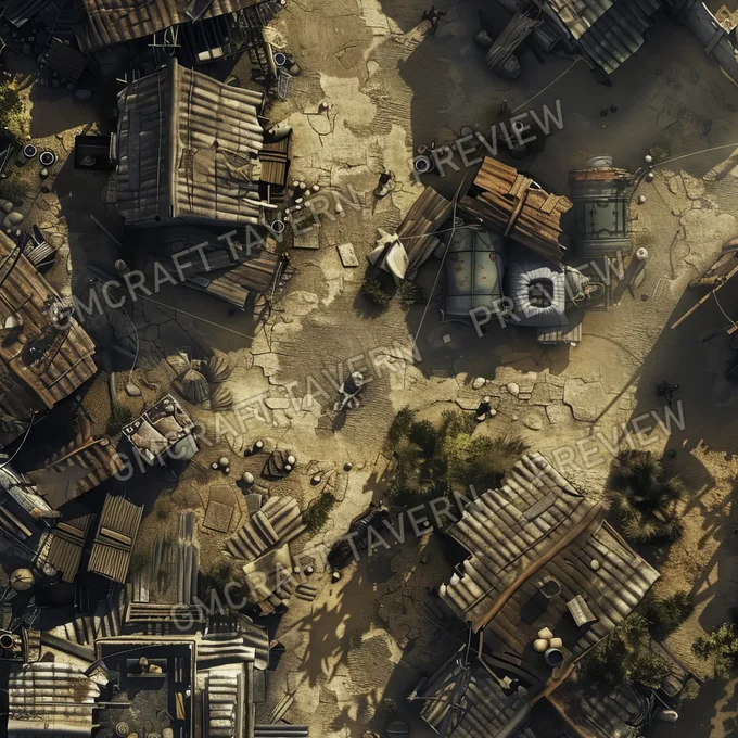Aperçu de la battlemap Battlemap Fall