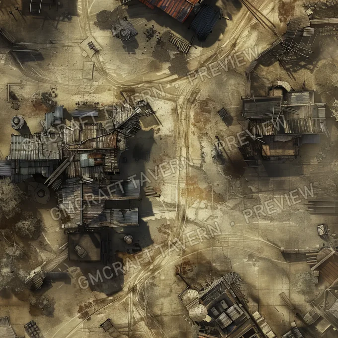 Aperçu de la battlemap Battlemap Fall