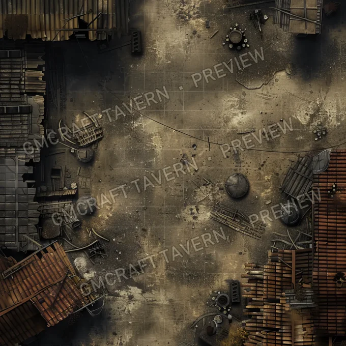 Aperçu de la battlemap Battlemap Fall