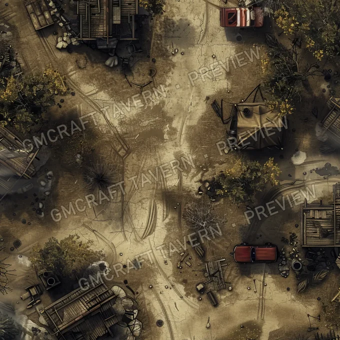 Aperçu de la battlemap Battlemap Fall