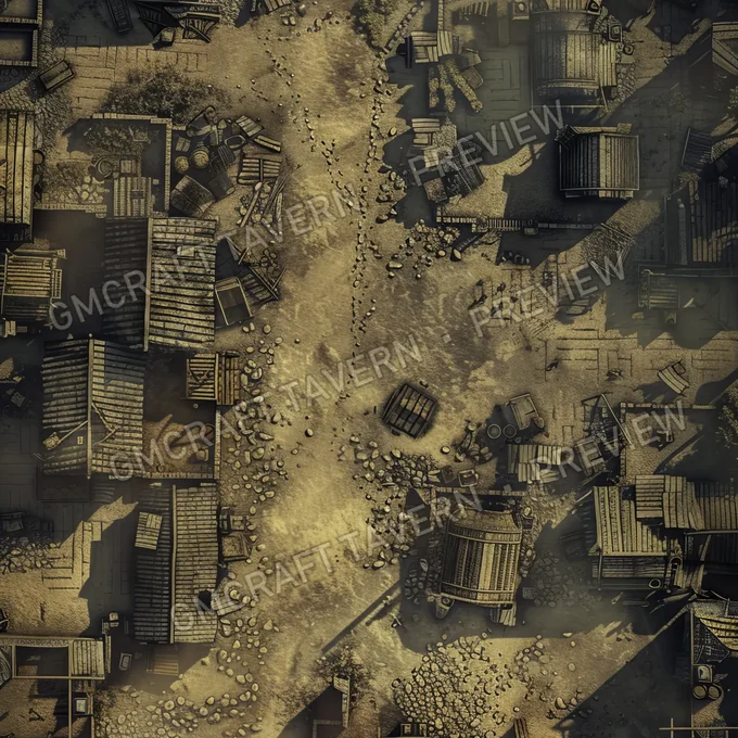 Aperçu de la battlemap Battlemap Fall
