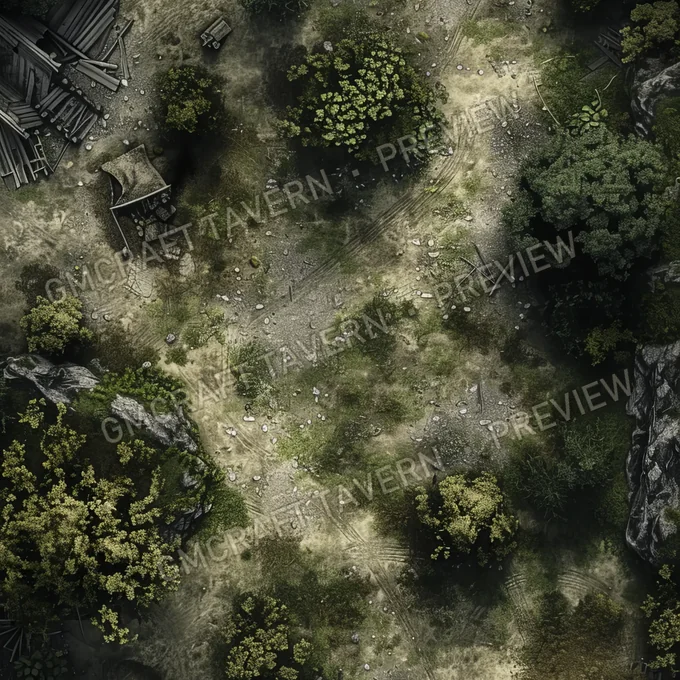 Aperçu de la battlemap Battlemap Fall