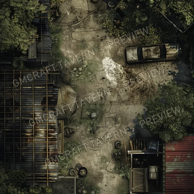 Aperçu de la battlemap Battlemap Fall