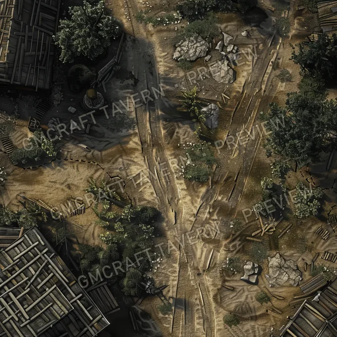 Aperçu de la battlemap Battlemap Fall