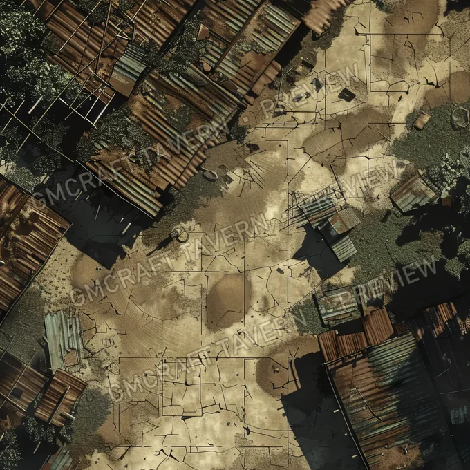 Aperçu de la battlemap Battlemap Fall