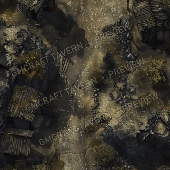 Aperçu de la battlemap Battlemap Fall