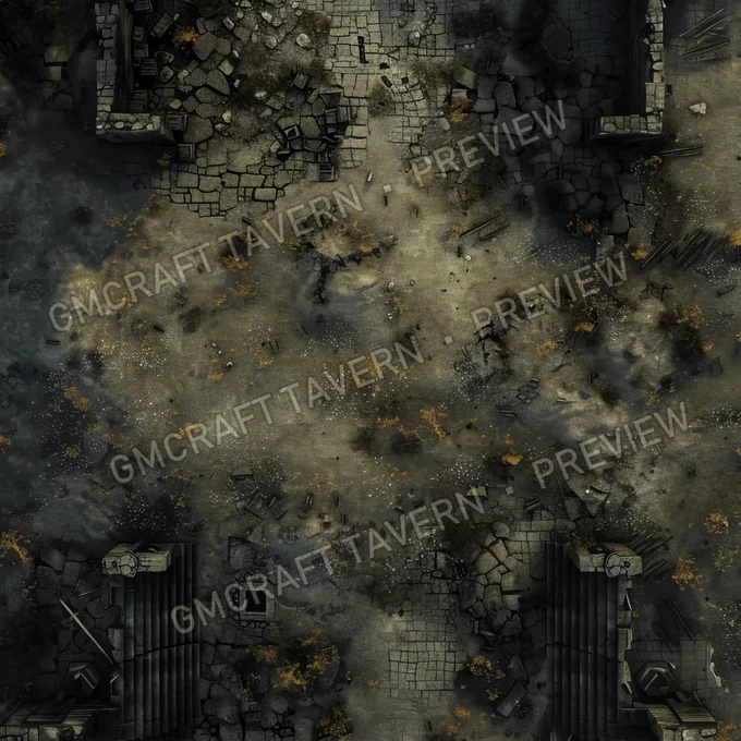 Aperçu de la battlemap Battlemap Fall