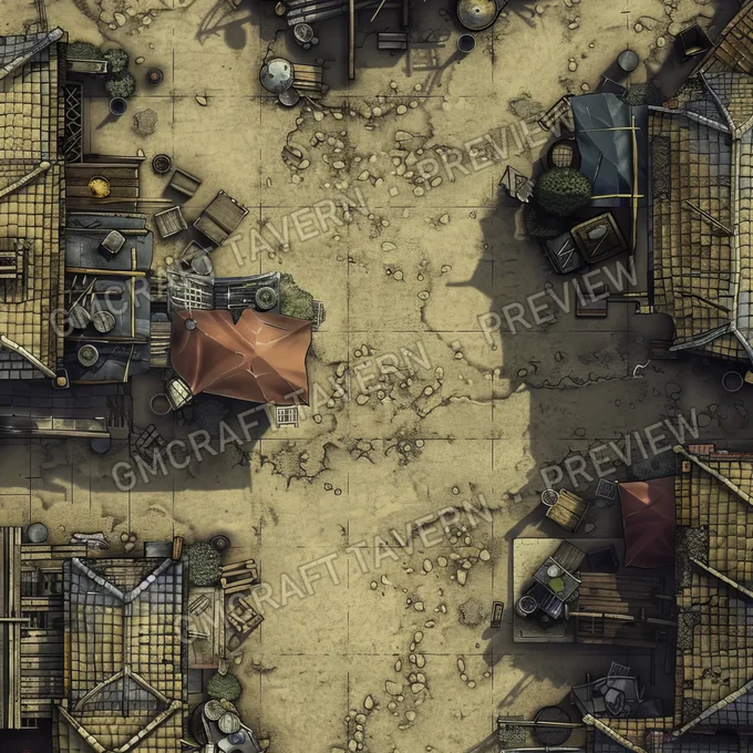 Aperçu de la battlemap Battlemap Fall
