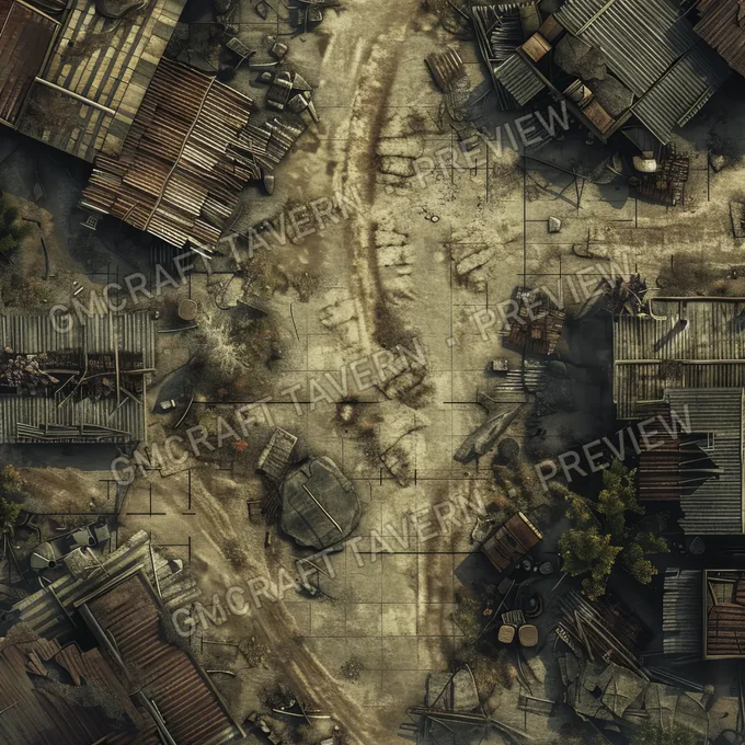 Aperçu de la battlemap Battlemap Fall