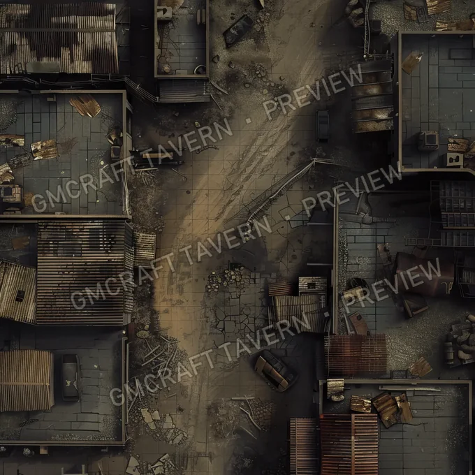 Aperçu de la battlemap Battlemap Fall
