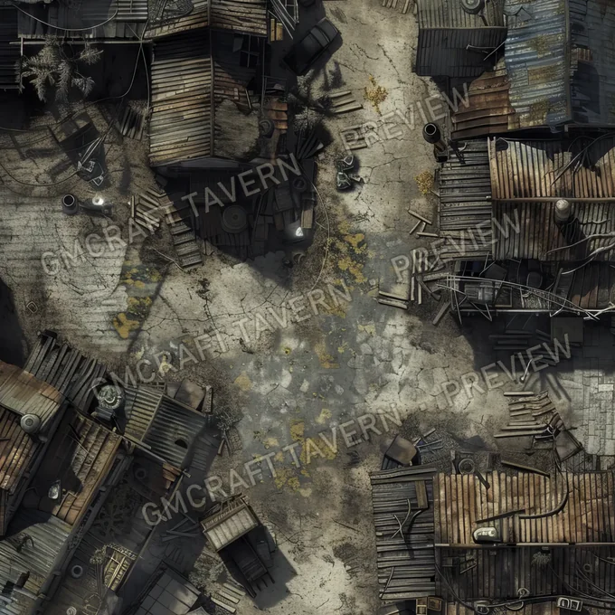 Aperçu de la battlemap Battlemap Fall
