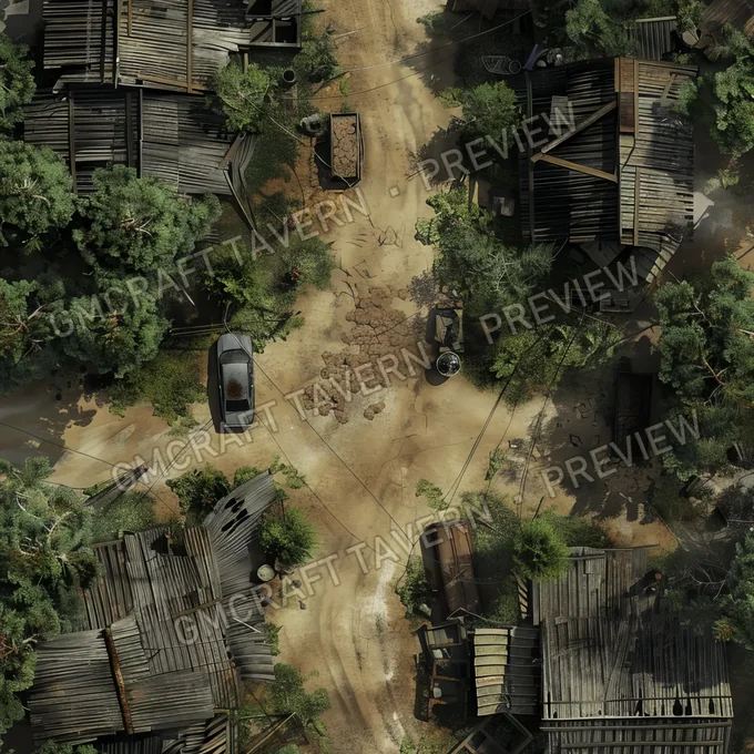 Aperçu de la battlemap Battlemap Fall