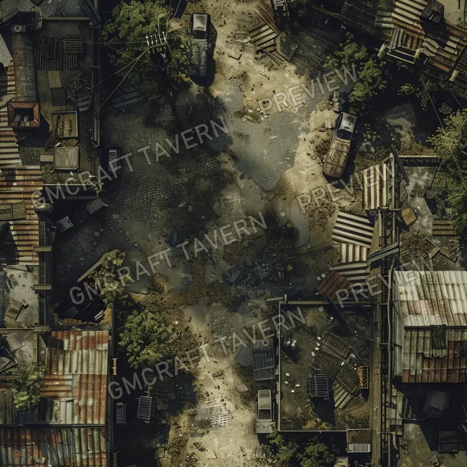 Aperçu de la battlemap Battlemap Fall