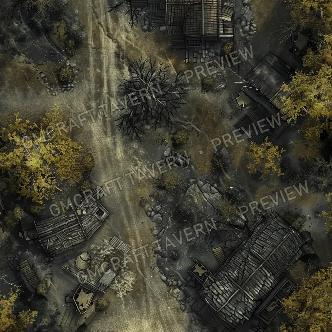 Aperçu de la battlemap Battlemap Fall