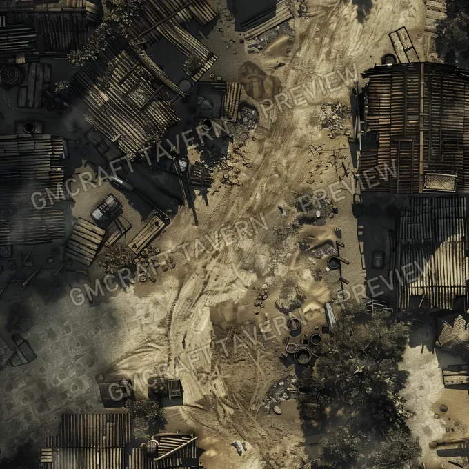 Aperçu de la battlemap Battlemap Fall