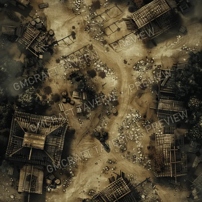 Aperçu de la battlemap Battlemap Fall