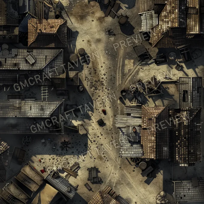 Aperçu de la battlemap Battlemap Fall