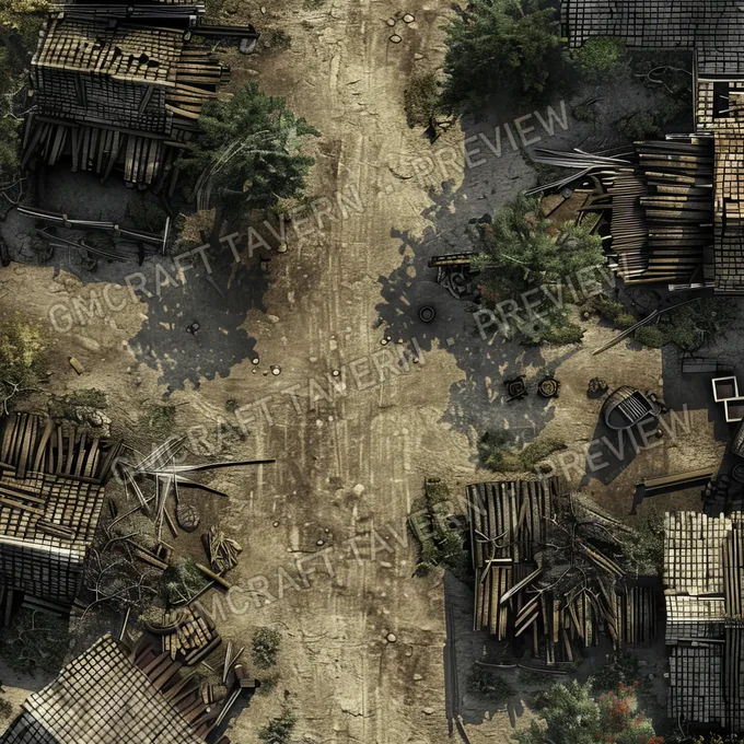 Aperçu de la battlemap Battlemap Fall
