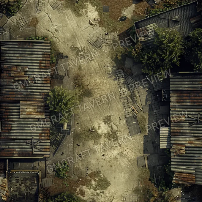 Aperçu de la battlemap Battlemap Fall