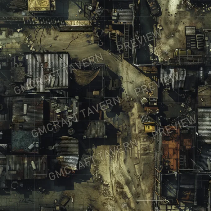 Aperçu de la battlemap Battlemap Fall