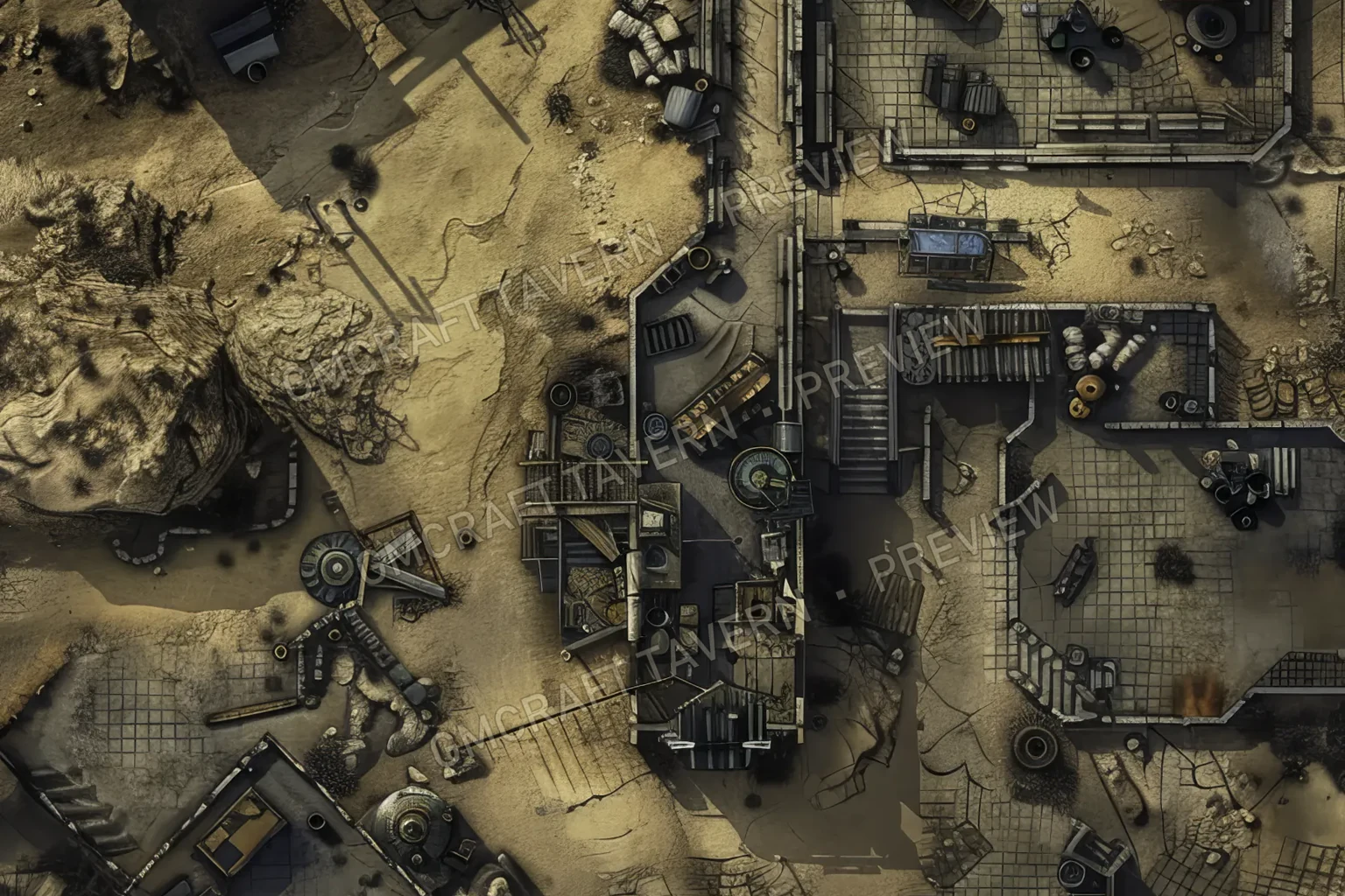 Aperçu du produit Divers lieux post-apocalyptiques 4