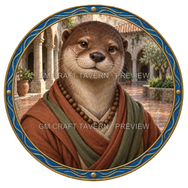 Aperçu du produit Tokens de personnages loutre-folk 7