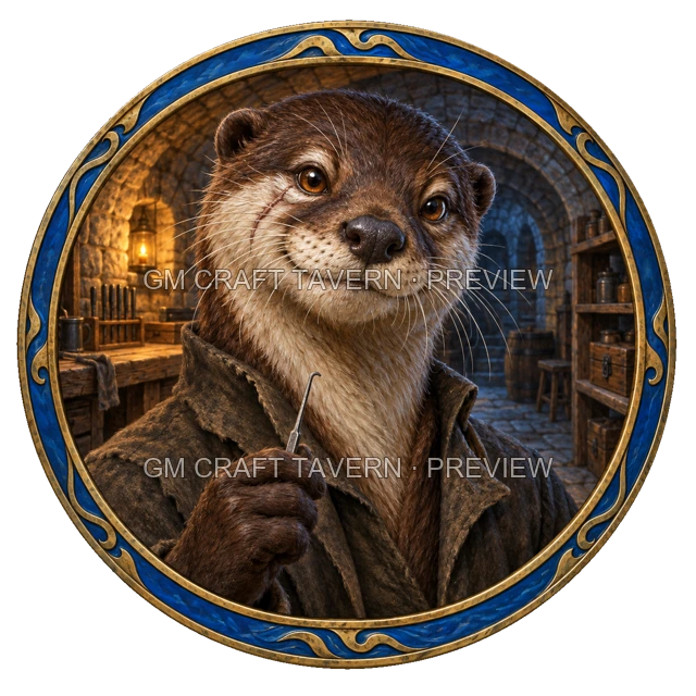 Aperçu du token vu du dessus de Varka Duskford - Roublard