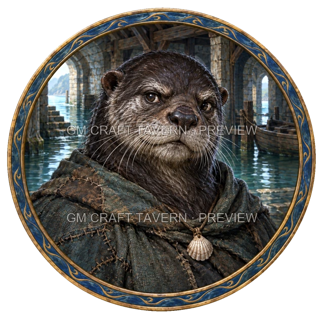 Aperçu du token vu du dessus de Urdan Ironwell - Occultiste